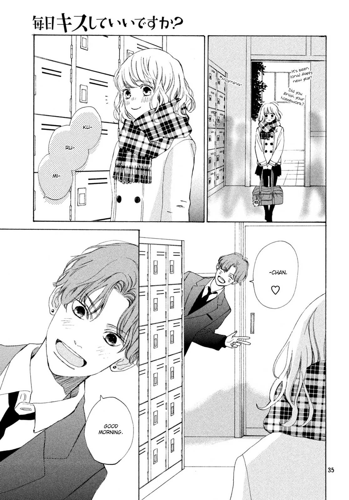 Mainichi Kiss Shite Ii Desu ka? Chapter 12 page 36 - Chapter 12: Kiss Before The Storm