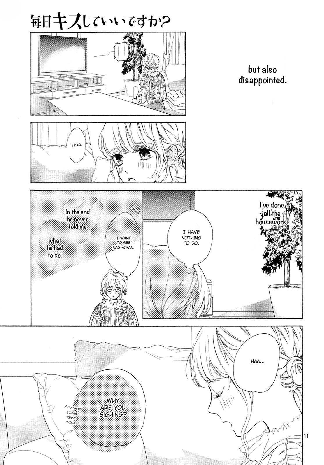 Mainichi Kiss Shite Ii Desu ka? Chapter 14 page 12 - Chapter 14: Stolen Kiss