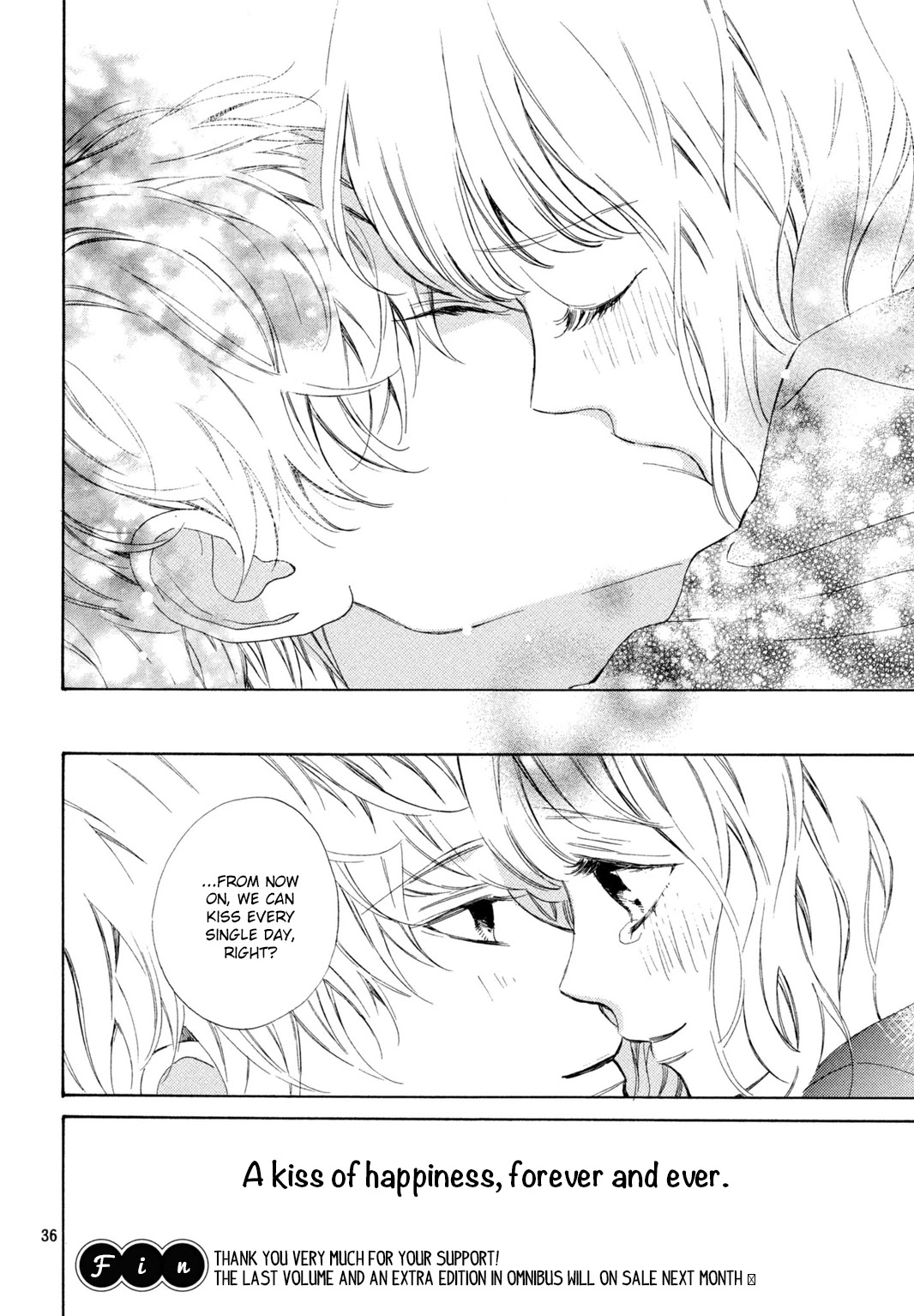 Mainichi Kiss Shite Ii Desu ka? Chapter 16 page 37 - Chapter 16: Kiss of Promises [END]