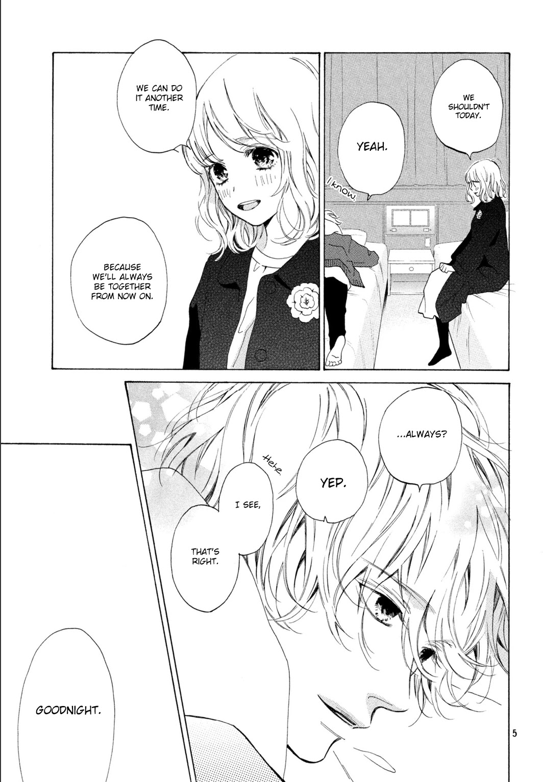 Mainichi Kiss Shite Ii Desu ka? Chapter 16 page 6 - Chapter 16: Kiss of Promises [END]