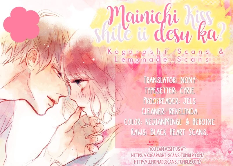 Mainichi Kiss Shite Ii Desu ka? Chapter 4 page 1 - Chapter 4: A Kiss From the Princess
