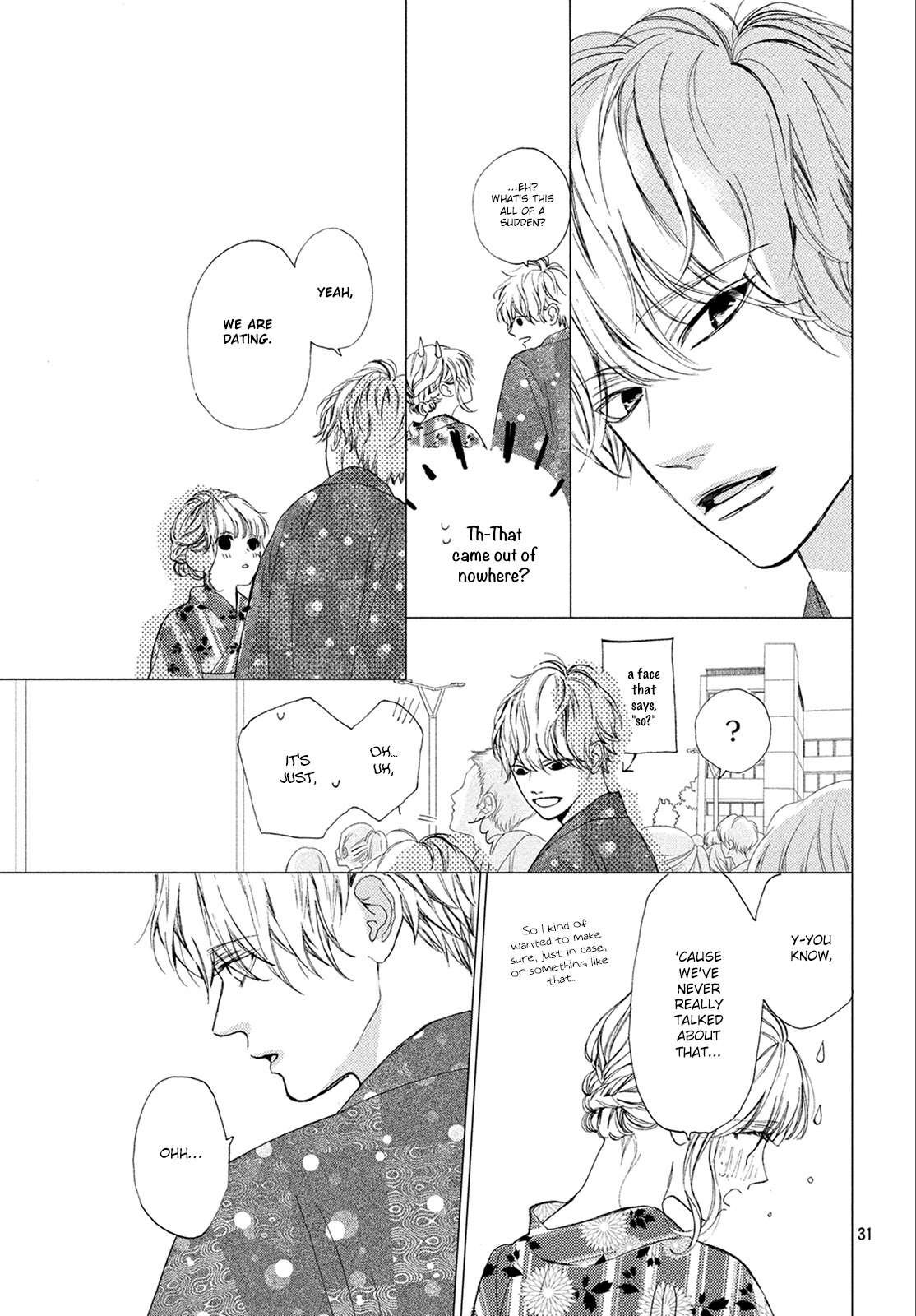 Mainichi Kiss Shite Ii Desu ka? Chapter 6 page 32 - Chapter 6: Kiss at the Festival