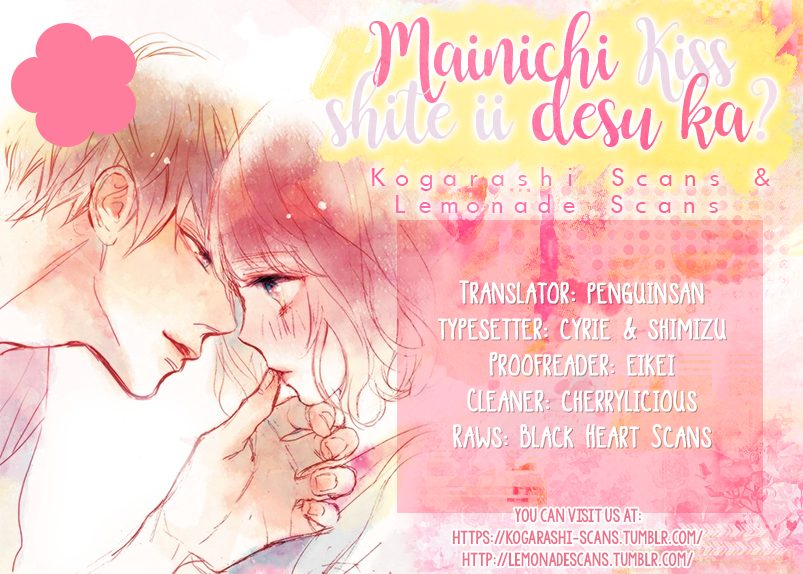Mainichi Kiss Shite Ii Desu ka? Chapter 9 page 1 - Chapter 9: kiss at the cultural festival