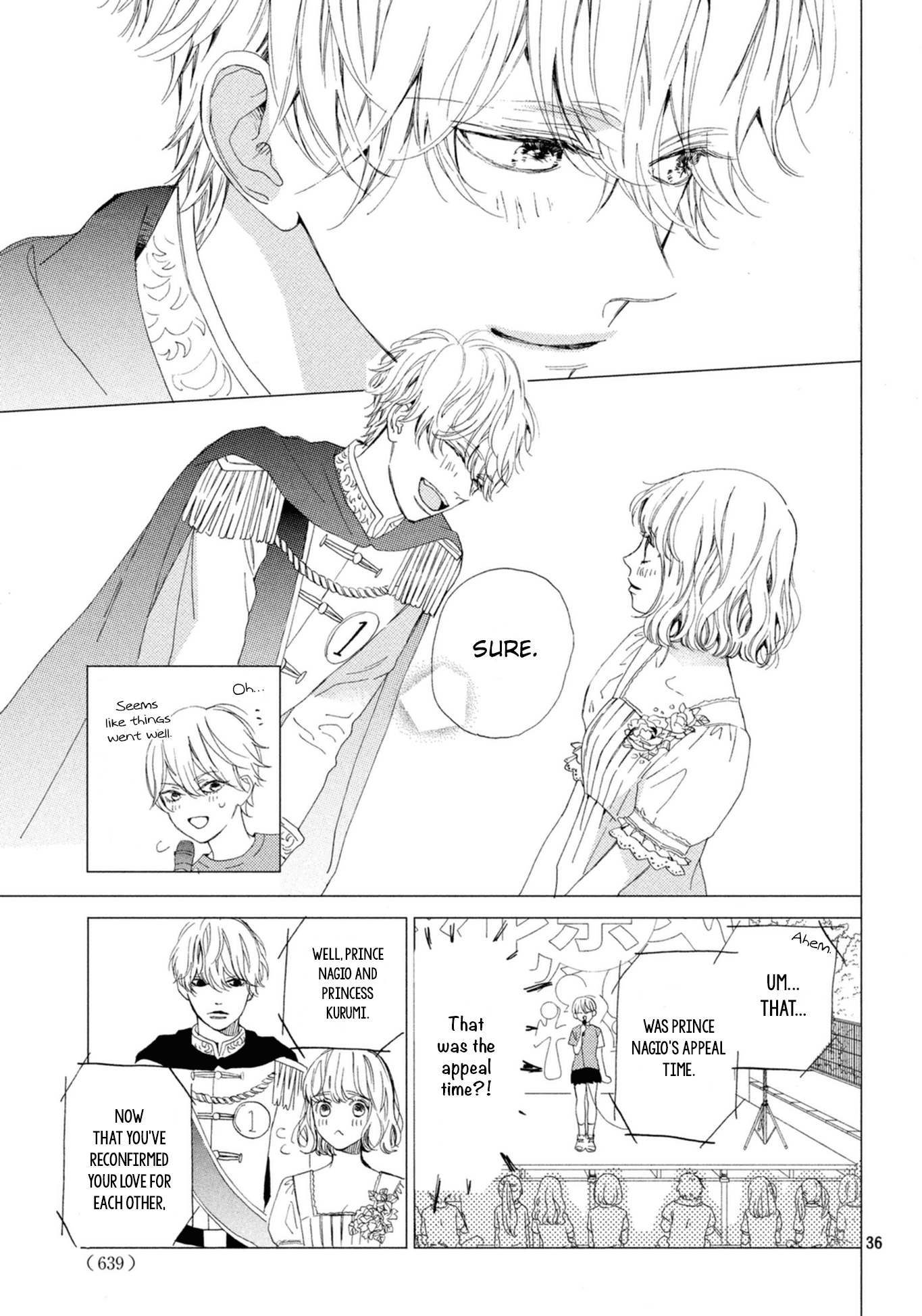 Mainichi Kiss Shite Ii Desu ka? Chapter 9 page 37 - Chapter 9: kiss at the cultural festival