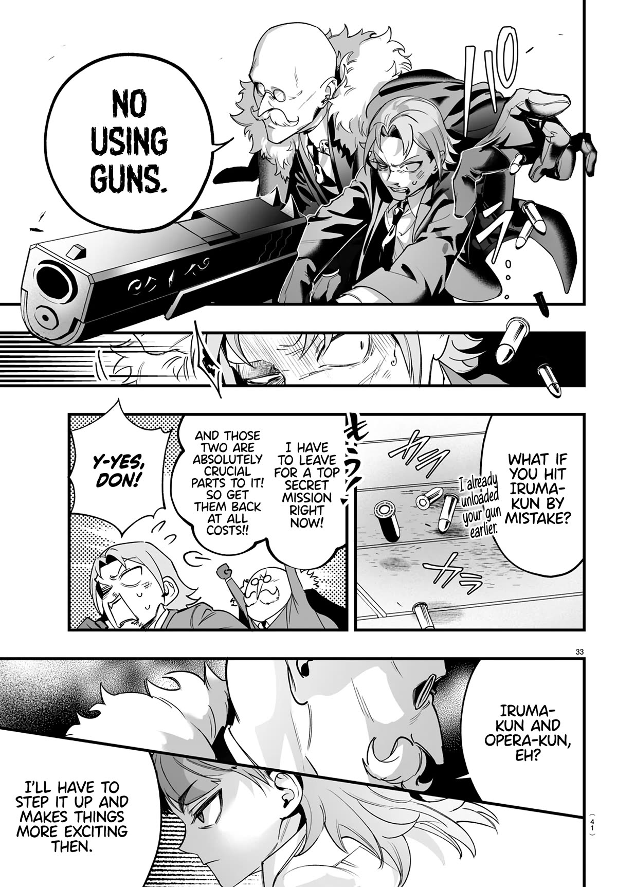 Mairimashita! Iruma-kun Mafia AU Chapter 1 page 35 - Chapter 1: Iruma-kun Of The Mafia