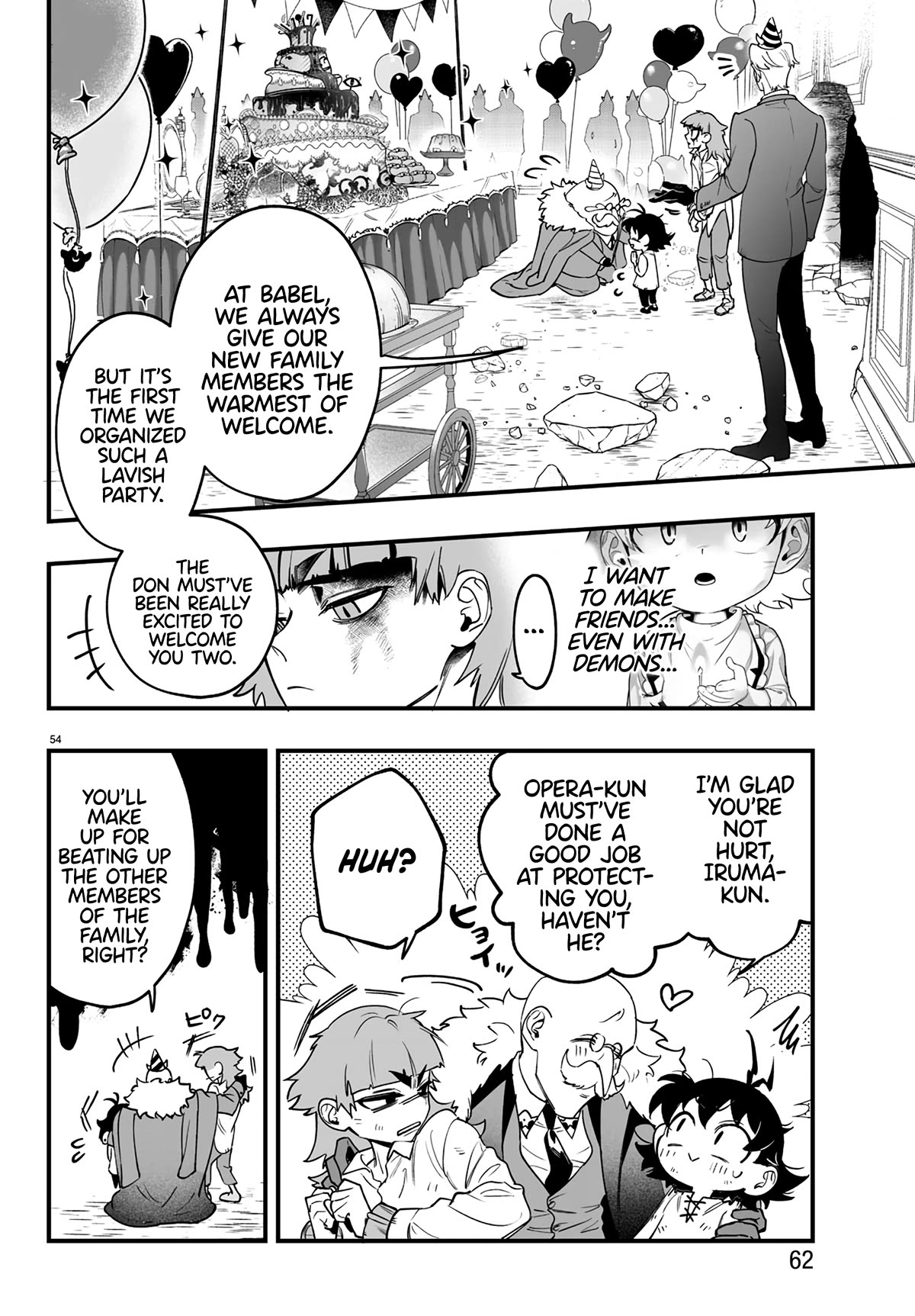 Mairimashita! Iruma-kun Mafia AU Chapter 1 page 55 - Chapter 1: Iruma-kun Of The Mafia