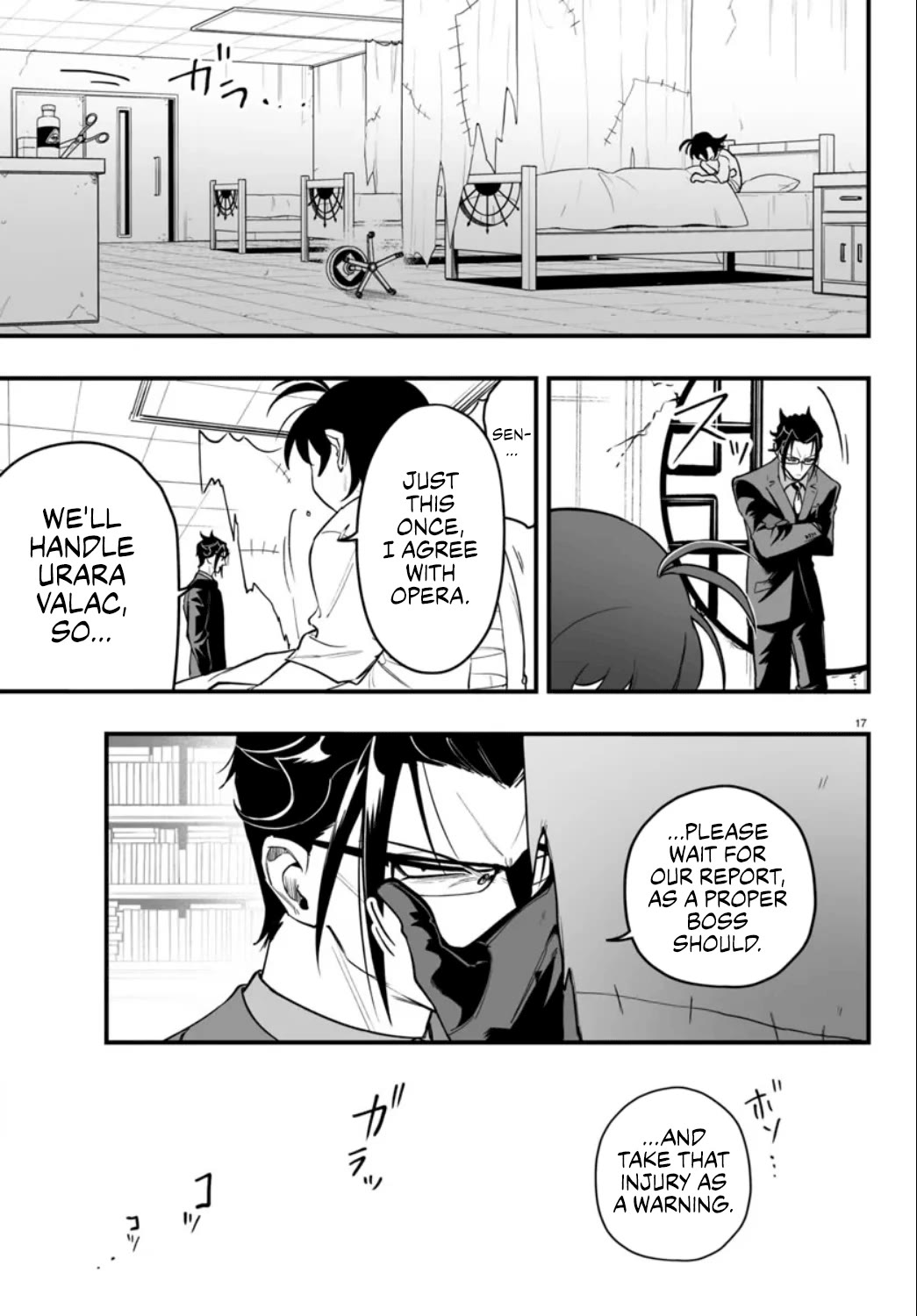 Mairimashita! Iruma-kun Mafia AU Chapter 15 page 17 - Chapter 15: King of Babel