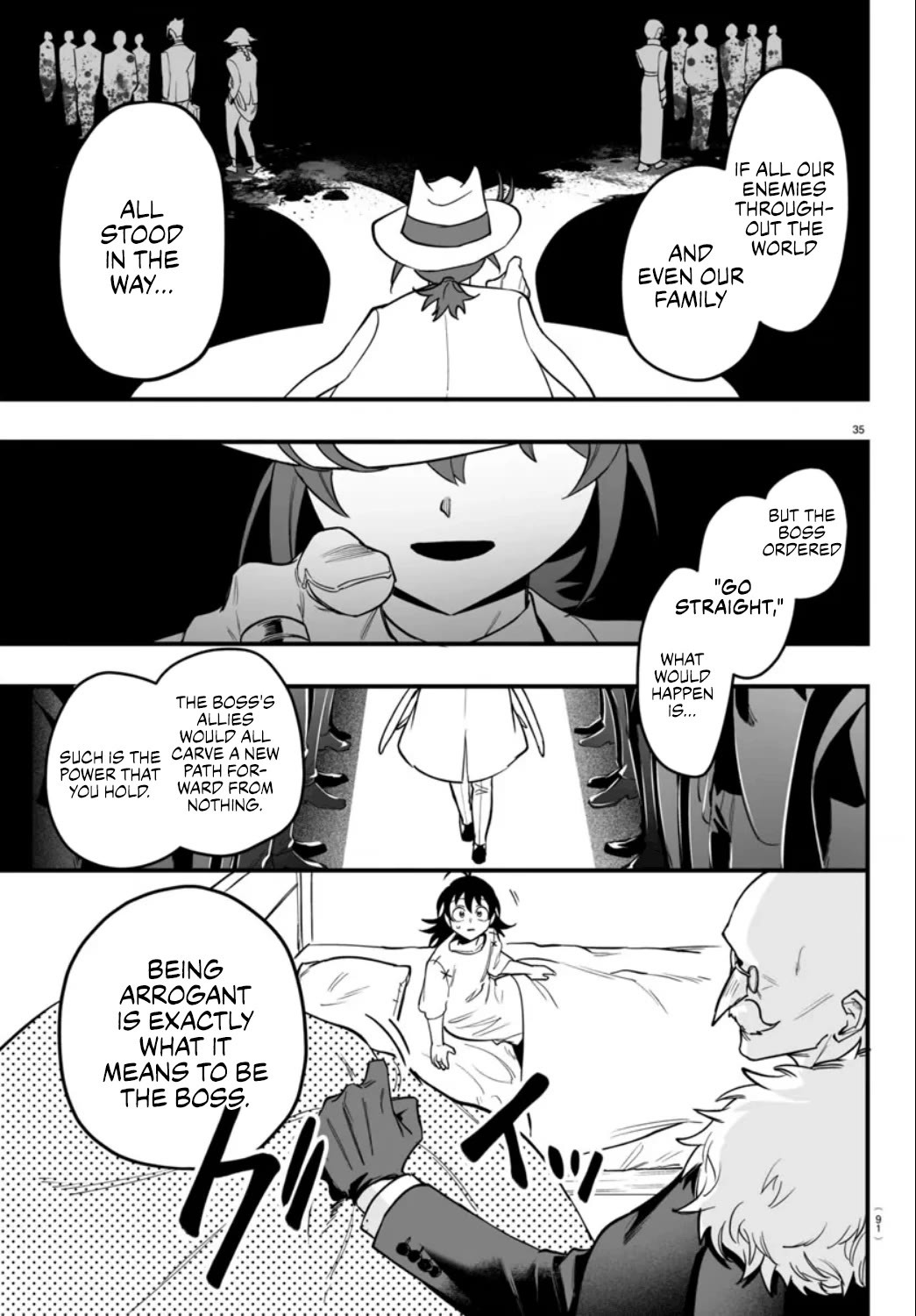 Mairimashita! Iruma-kun Mafia AU Chapter 15 page 33 - Chapter 15: King of Babel