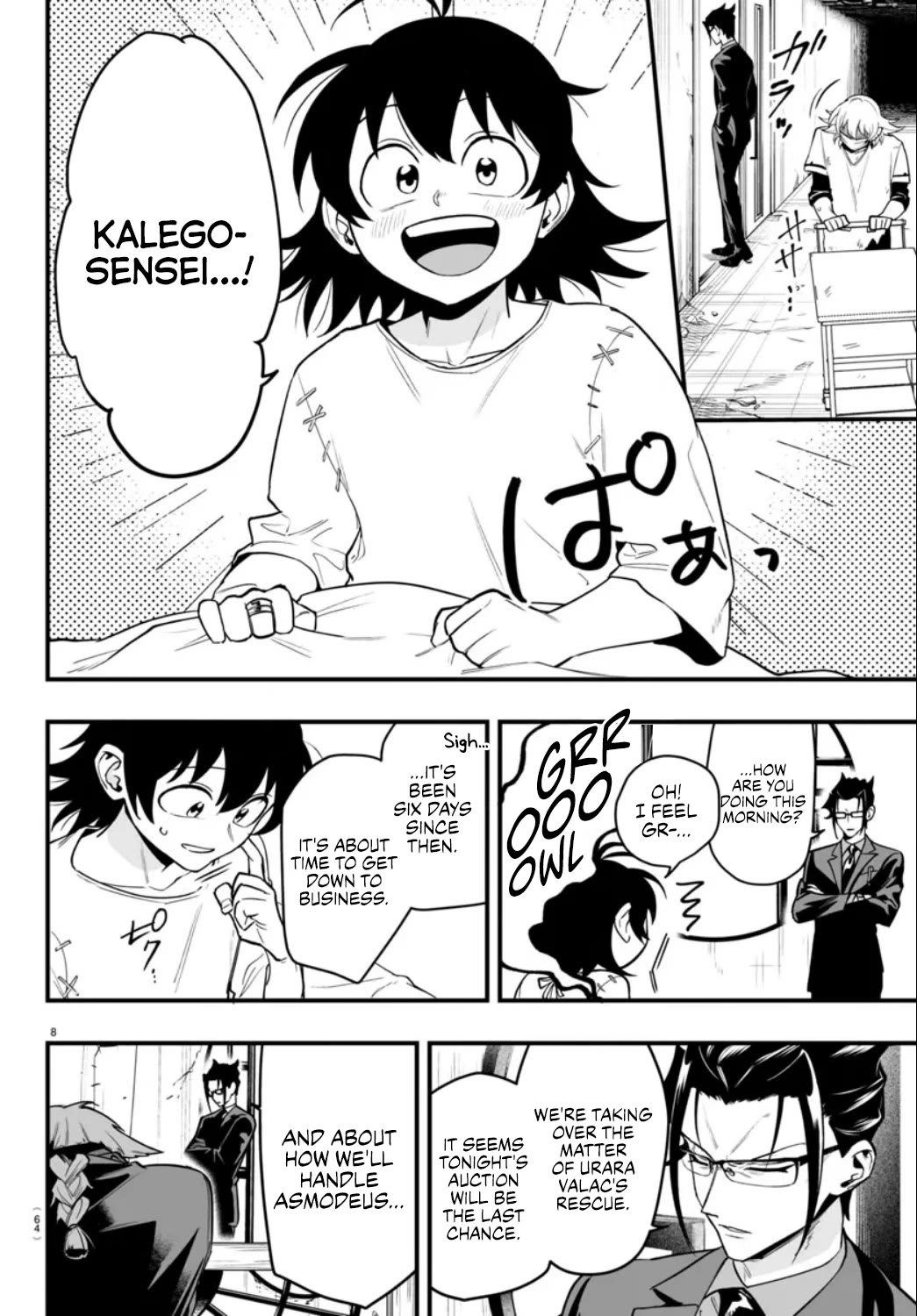 Mairimashita! Iruma-kun Mafia AU Chapter 15 page 8 - Chapter 15: King of Babel