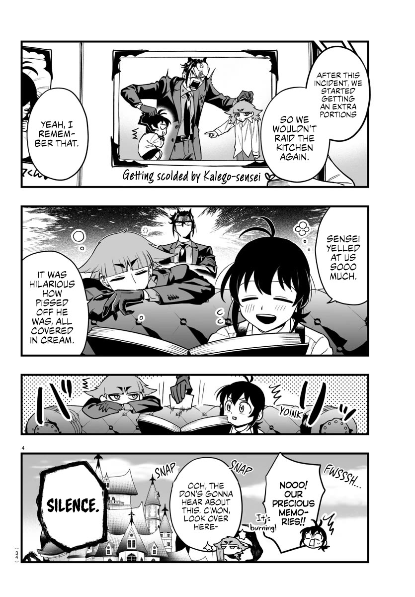 Mairimashita! Iruma-kun Mafia AU Chapter 19.1 page 4 - Chapter 19.1: Extra Business Trip: Hungry Siblings