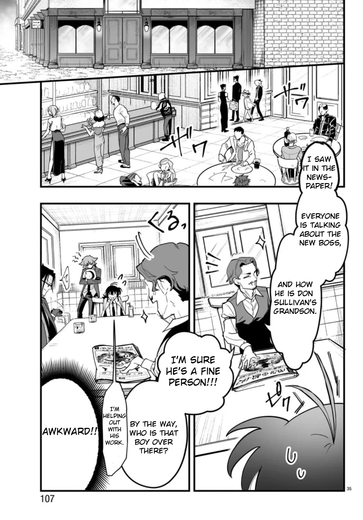 Mairimashita! Iruma-kun Mafia AU Chapter 2 page 35 - Chapter 2