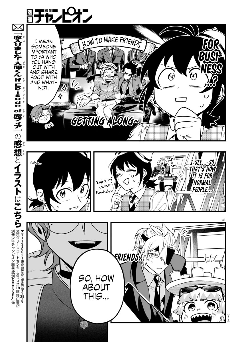 Mairimashita! Iruma-kun Mafia AU Chapter 22 page 41 - Chapter 22: I Wanted To See That Face