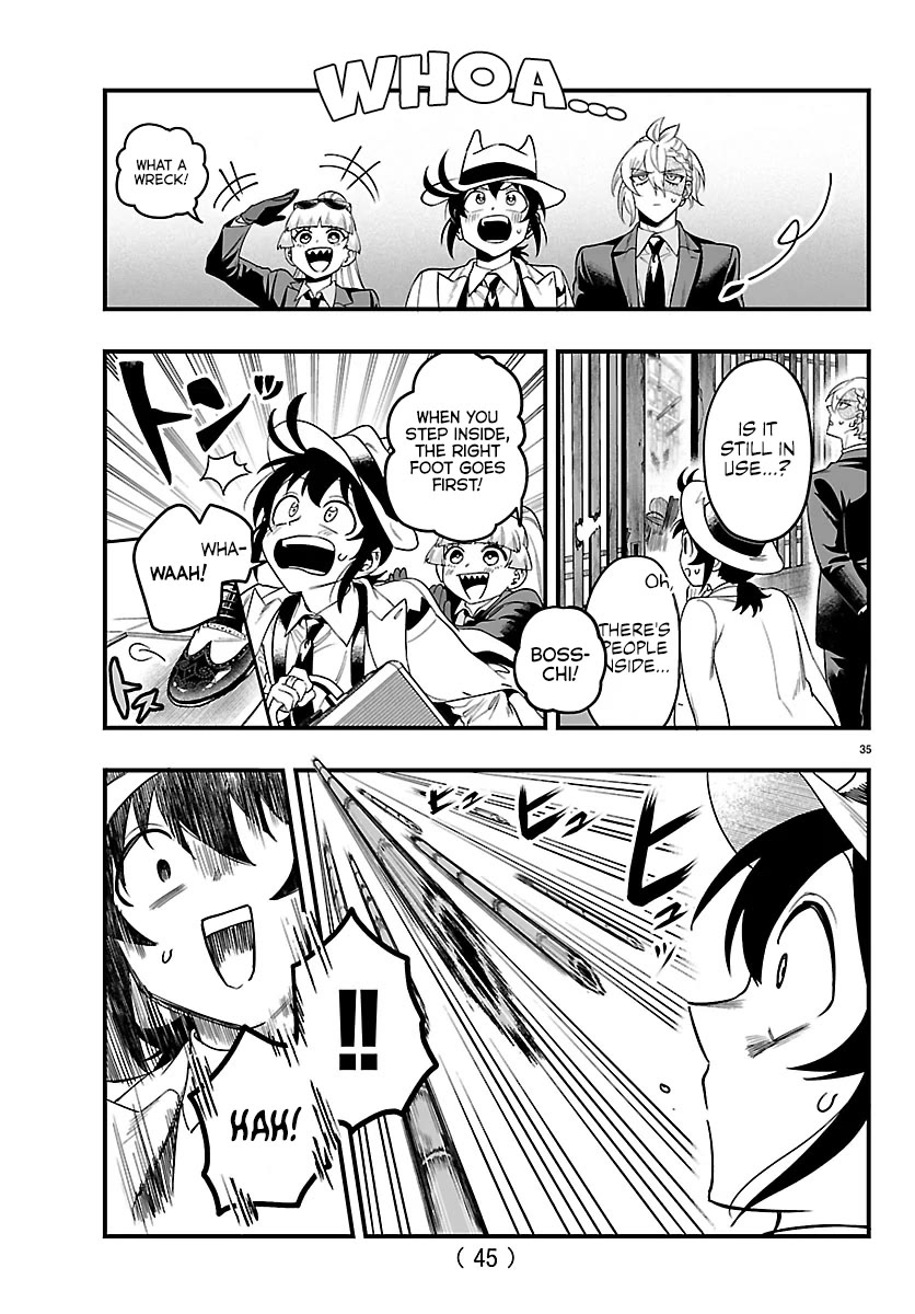 Mairimashita! Iruma-kun Mafia AU Chapter 27 page 35 - Chapter 27: Problem Children