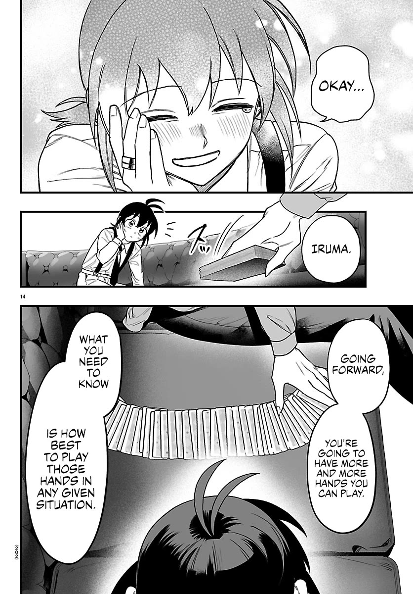 Mairimashita! Iruma-kun Mafia AU Chapter 29 page 14 - Chapter 29: An Outstanding Hand