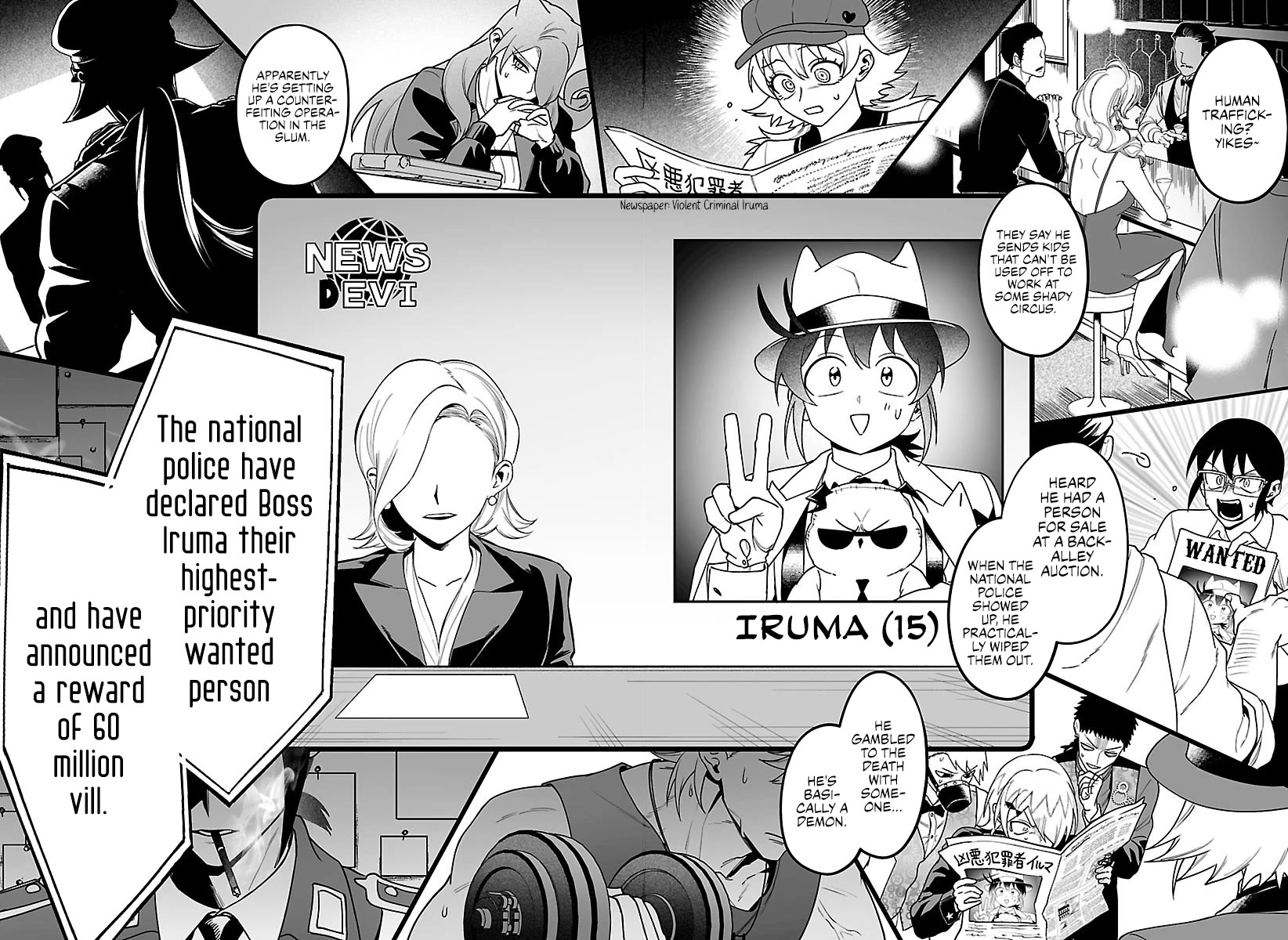 Mairimashita! Iruma-kun Mafia AU Chapter 43 page 16 - Chapter 43: For a Little While
