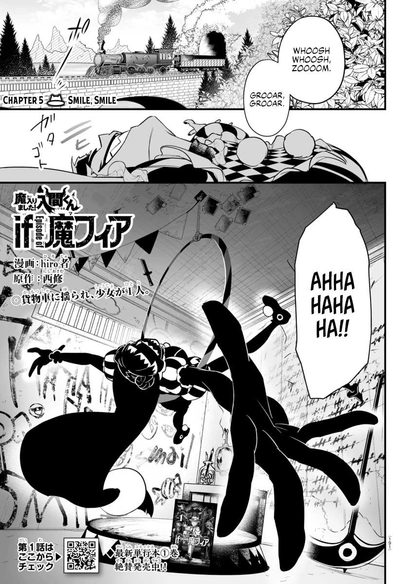 Mairimashita! Iruma-kun Mafia AU Chapter 5 page 1 - Chapter 5: Smile, Smile