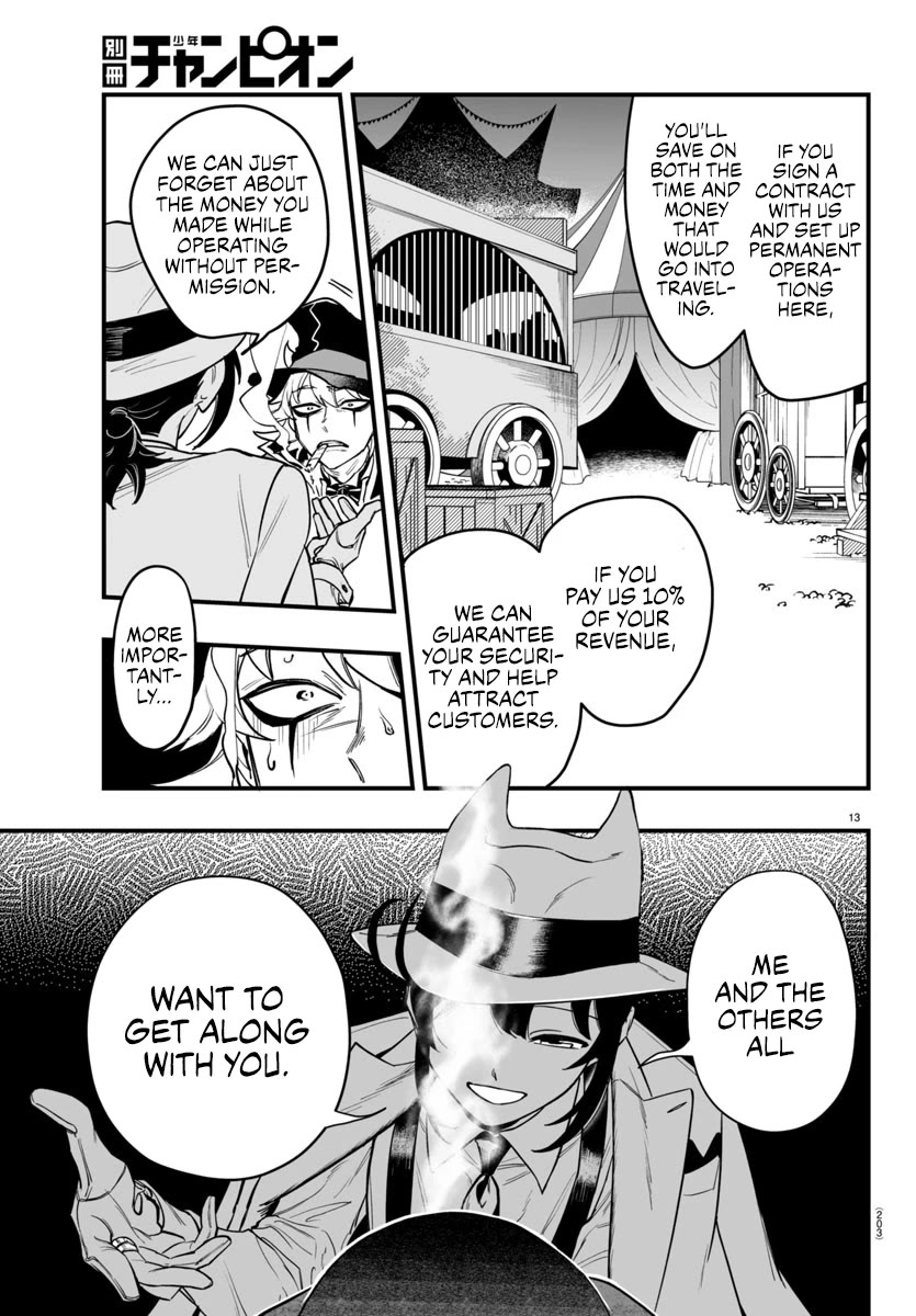 Mairimashita! Iruma-kun Mafia AU Chapter 5 page 13 - Chapter 5: Smile, Smile