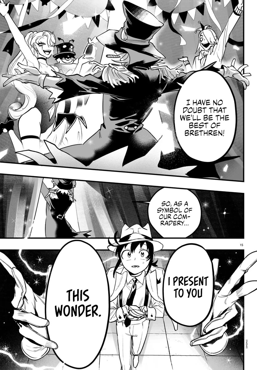 Mairimashita! Iruma-kun Mafia AU Chapter 5 page 15 - Chapter 5: Smile, Smile