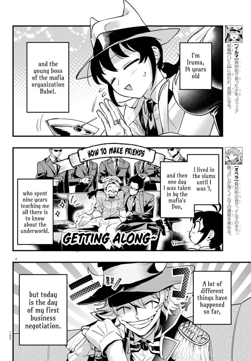 Mairimashita! Iruma-kun Mafia AU Chapter 5 page 4 - Chapter 5: Smile, Smile