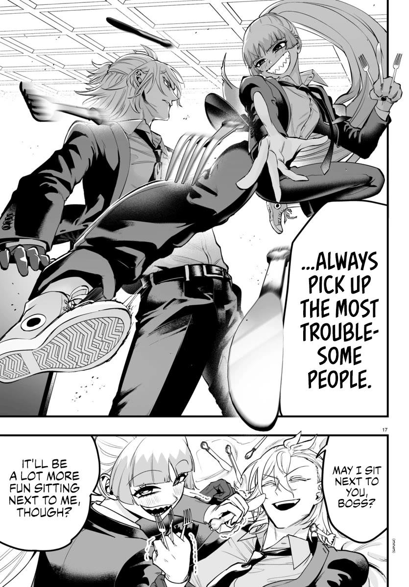 Mairimashita! Iruma-kun Mafia AU Chapter 7 page 16 - Chapter 7: Have A Seat
