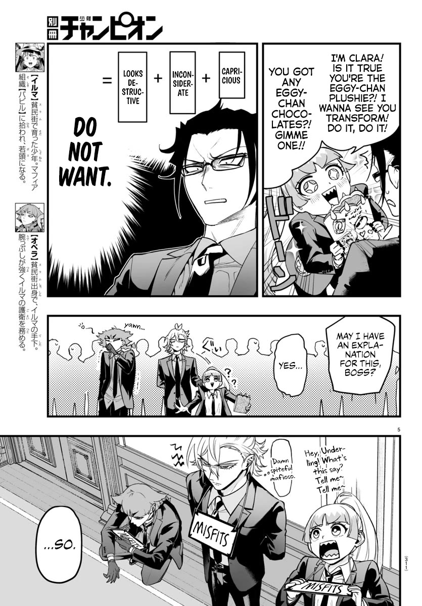 Mairimashita! Iruma-kun Mafia AU Chapter 7 page 5 - Chapter 7: Have A Seat