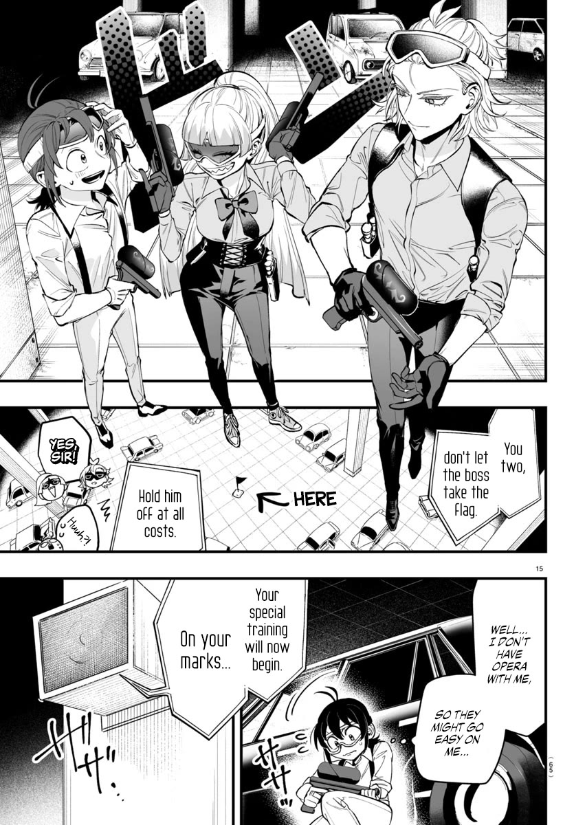 Mairimashita! Iruma-kun Mafia AU Chapter 9 page 15 - Chapter 9: ▇▇ and Ambition