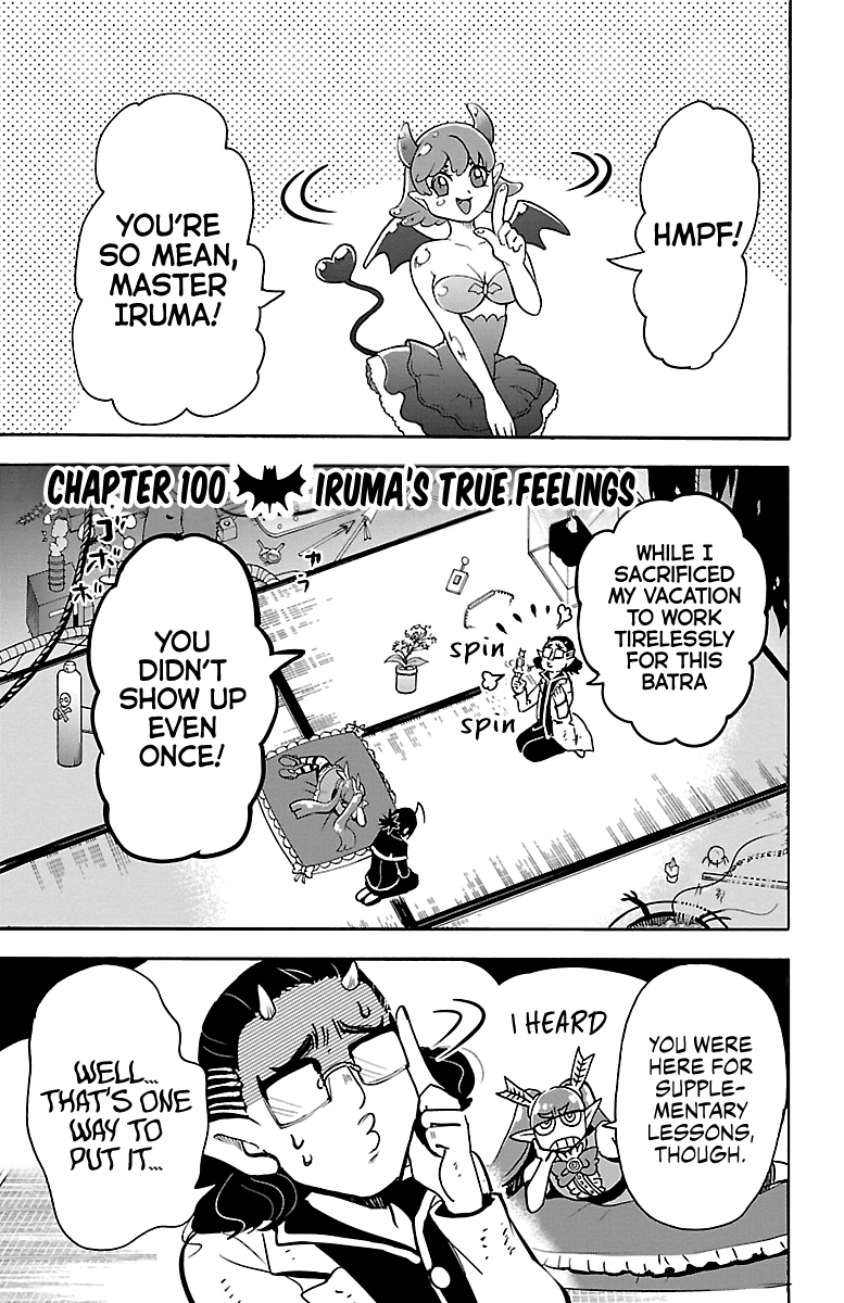 Mairimashita! Iruma-kun Chapter 100 page 1 - Chapter 100: Iruma's True Feelings