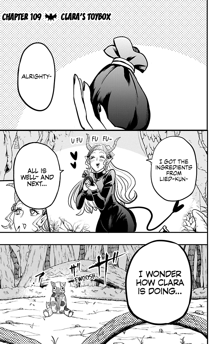 Mairimashita! Iruma-kun Chapter 109 page 2 - Chapter 109: Clara's Toybox