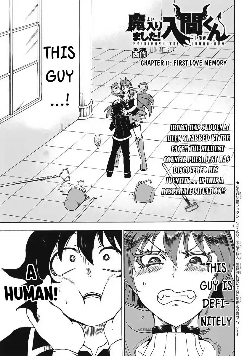 Mairimashita! Iruma-kun Chapter 11 page 3 - Chapter 11: First love memory