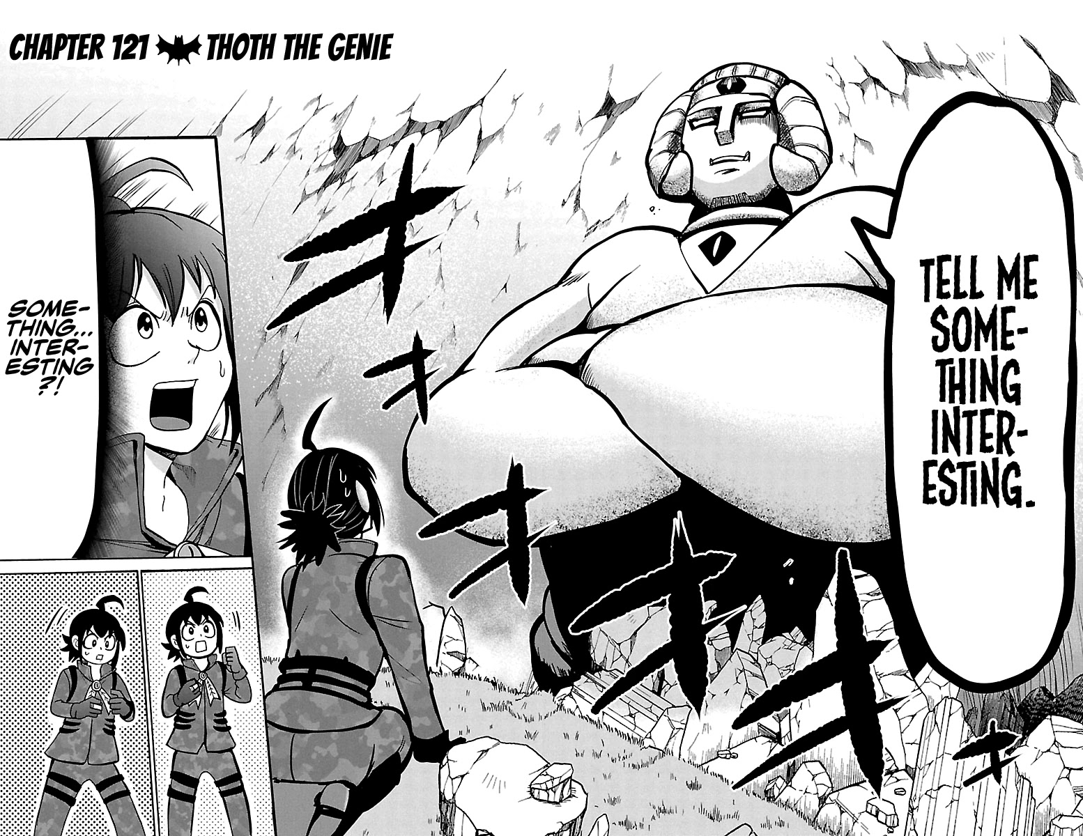 Mairimashita! Iruma-kun Chapter 121 page 3 - Chapter 121: Thoth The Genie