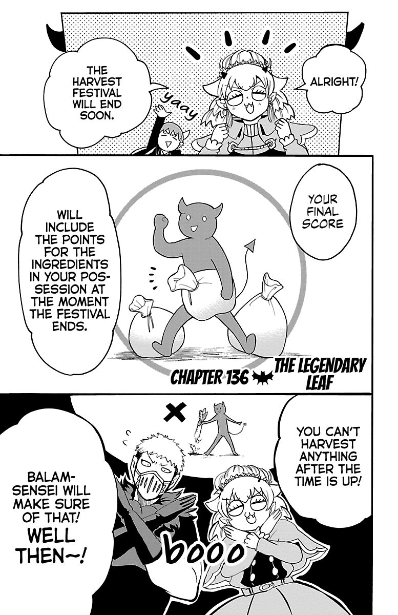 Mairimashita! Iruma-kun Chapter 136 page 1 - Chapter 136: The Legendary Leaf