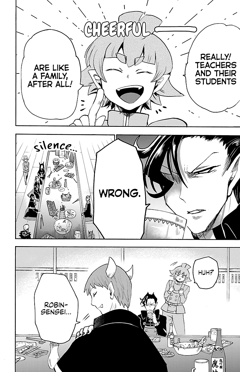 Mairimashita! Iruma-kun Chapter 145 page 14 - Chapter 145: The Teachers' Banquet