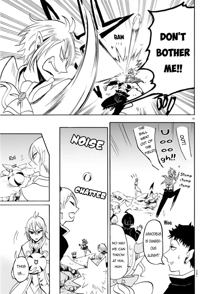 Mairimashita! Iruma-kun Chapter 15 page 16 - Chapter 15: Fierce Battle with the Cannon Ball Execution!!