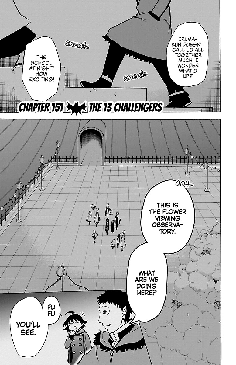 Mairimashita! Iruma-kun Chapter 151 page 1 - Chapter 151: The 13 Challengers