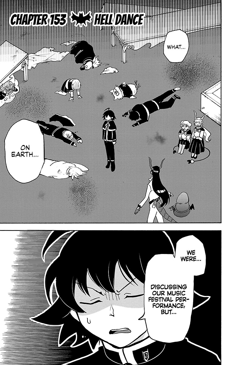 Mairimashita! Iruma-kun Chapter 153 page 1 - Chapter 153: Hell Dance