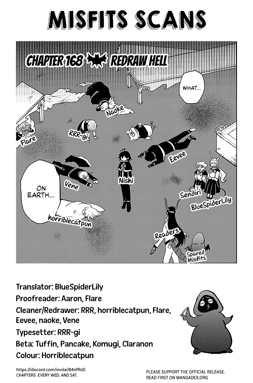 Mairimashita! Iruma-kun Chapter 168 page 38 - Chapter 168: The Misfits Present: "Lilith's Red Carpet"