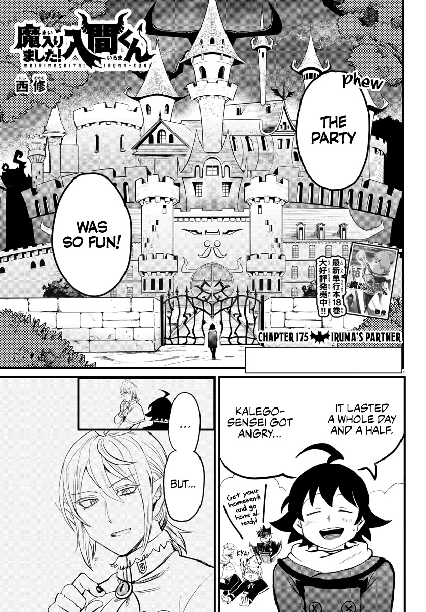 Mairimashita! Iruma-kun Chapter 175 page 1 - Chapter 175: Iruma's Partner