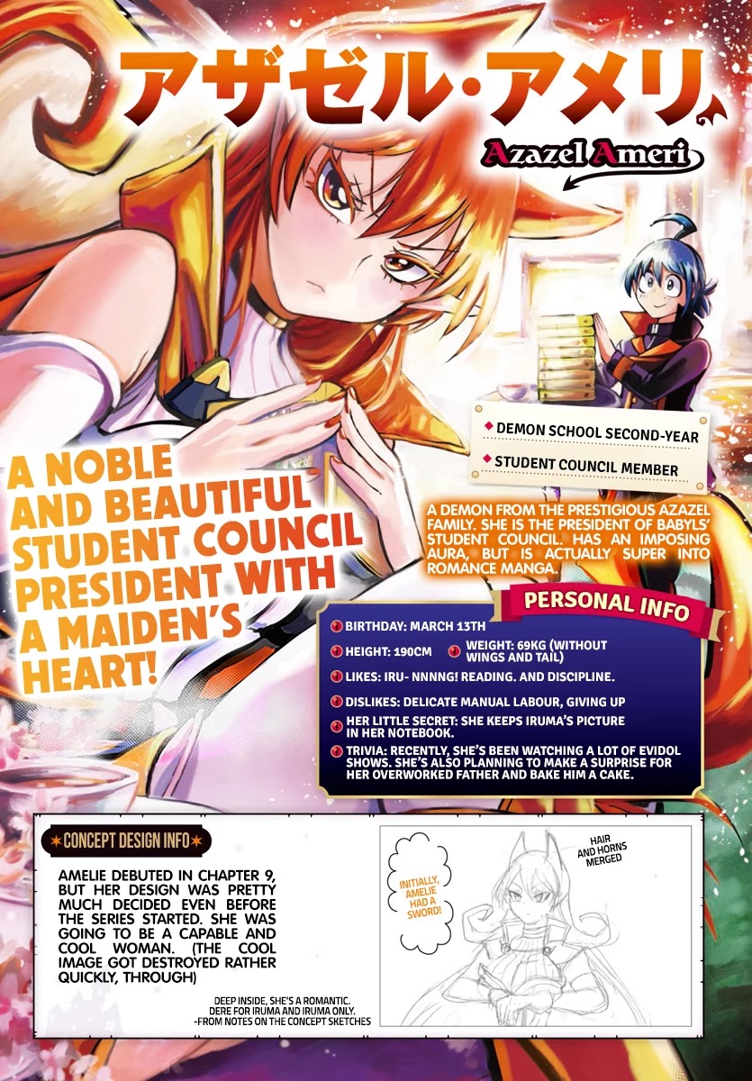 Mairimashita! Iruma-kun Chapter 186.1 page 8 - Chapter 186.1: Character Booklet
