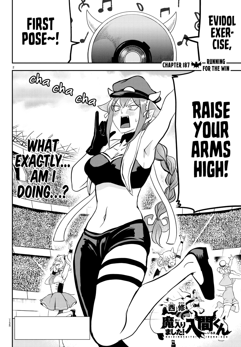 Mairimashita! Iruma-kun Chapter 187 page 2 - Chapter 187: Running For The Win