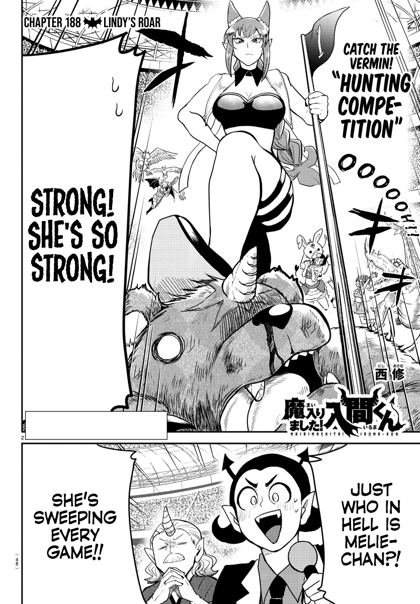 Mairimashita! Iruma-kun Chapter 188 page 2 - Chapter 188: Lindy's Roar