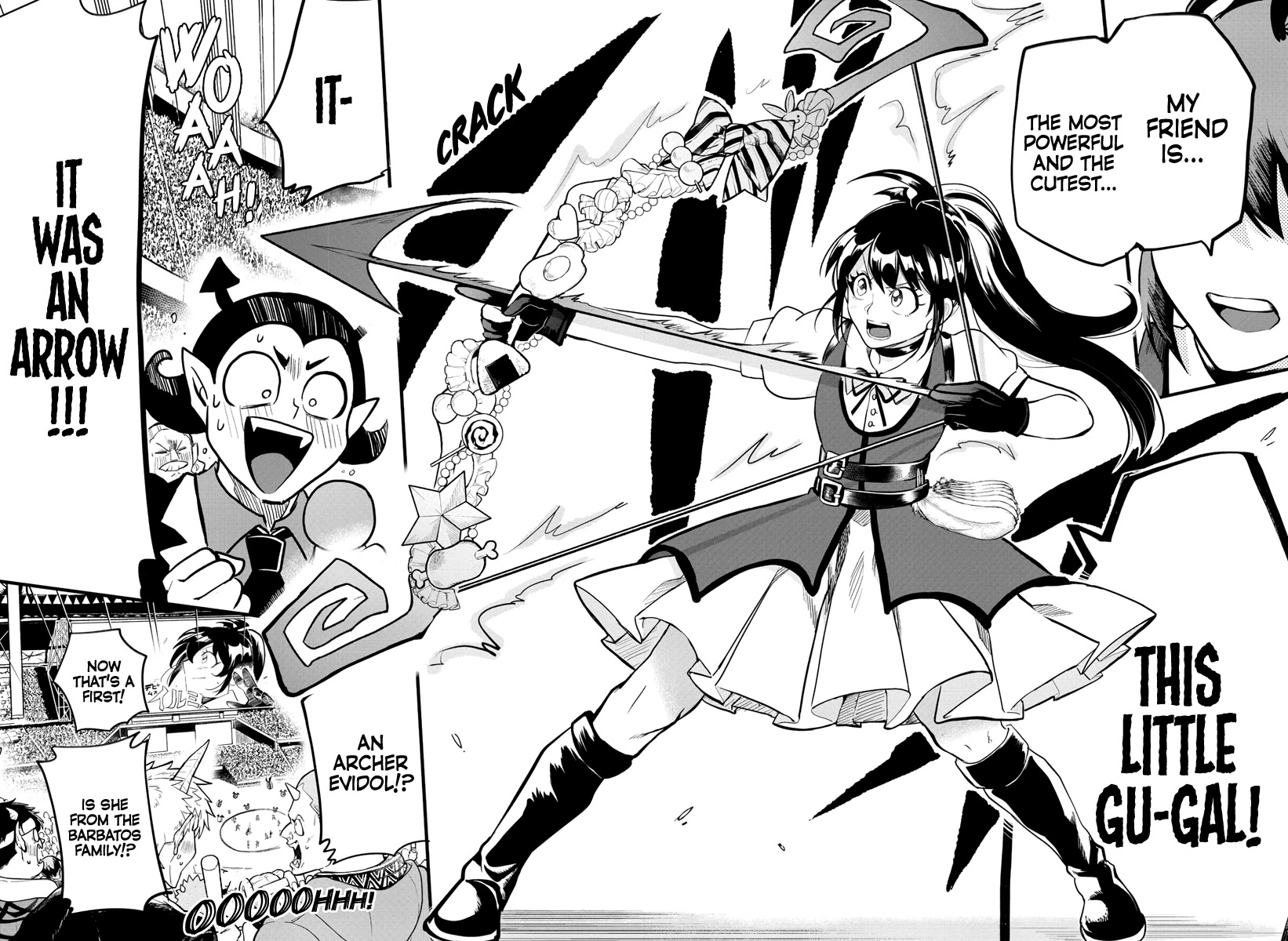 Mairimashita! Iruma-kun Chapter 189 page 7 - Chapter 189: The Strongest, Cutest Archer