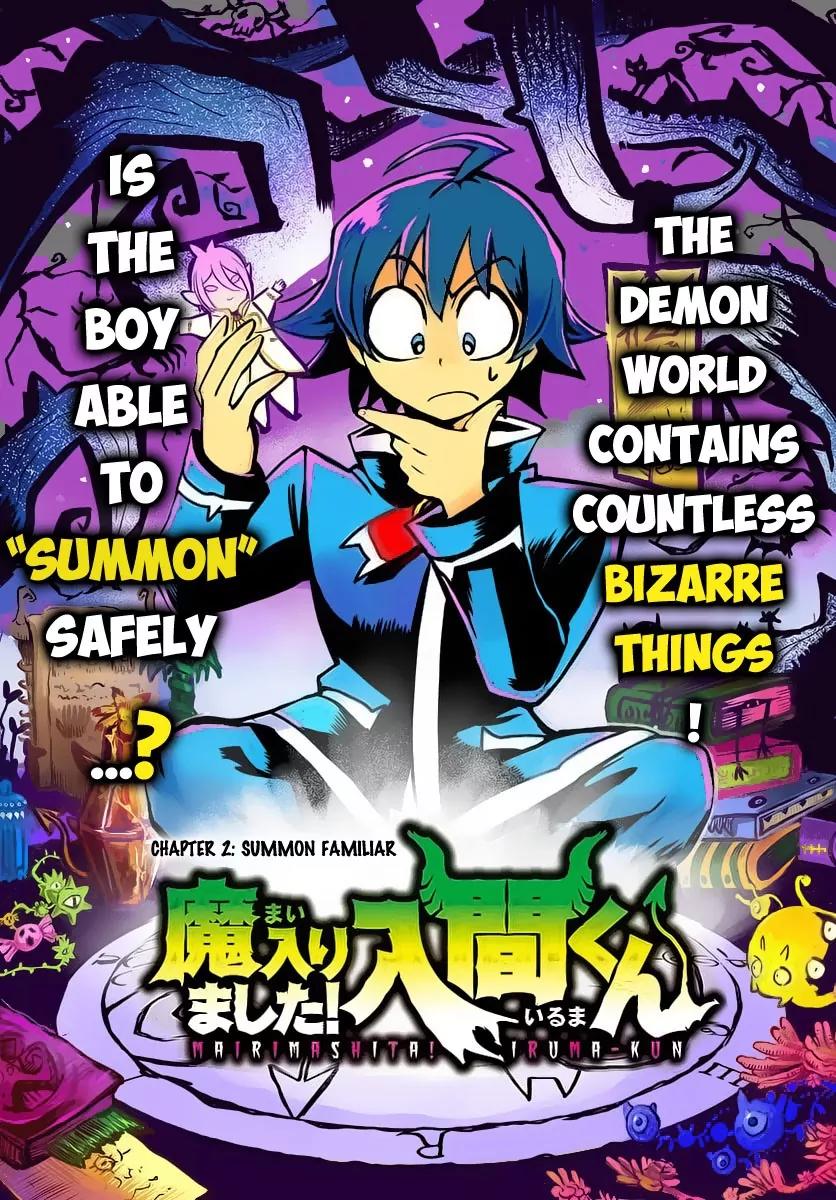 Mairimashita! Iruma-kun Chapter 2 page 2 - Chapter 2: Summon Familiar