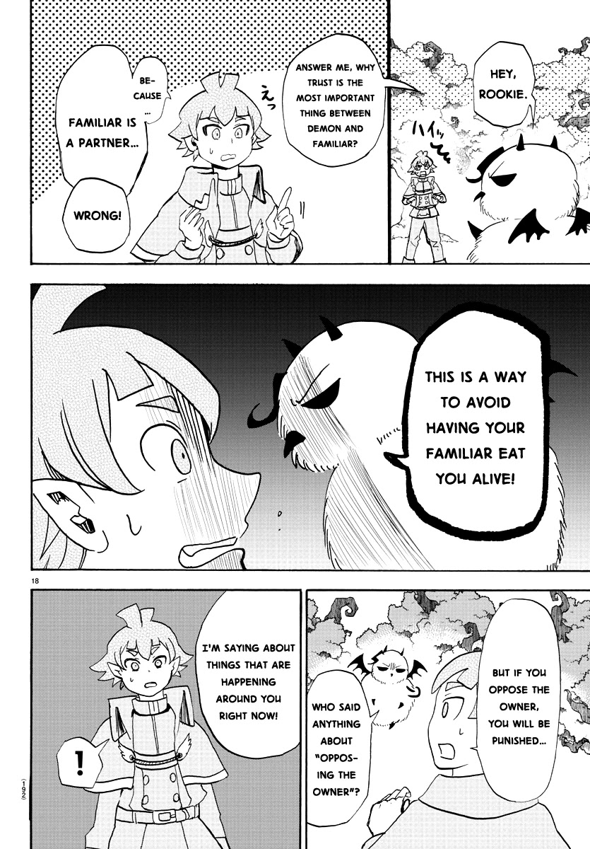 Mairimashita! Iruma-kun Chapter 22 page 18 - Chapter 22: At one with familiars