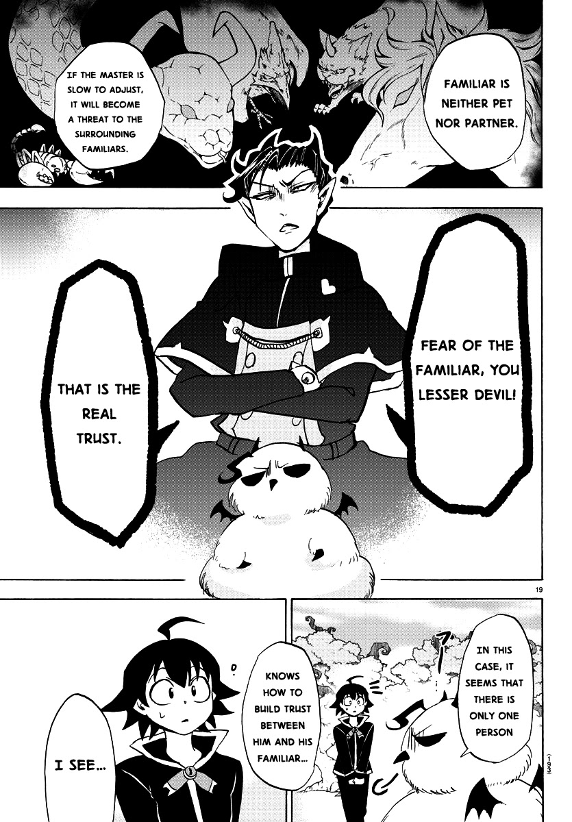 Mairimashita! Iruma-kun Chapter 22 page 19 - Chapter 22: At one with familiars