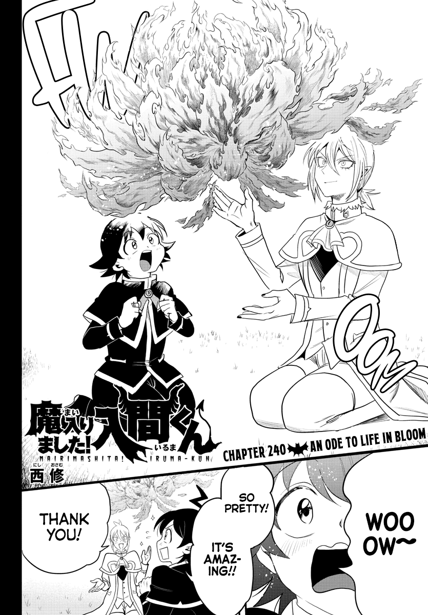 Mairimashita! Iruma-kun Chapter 240 page 2 - Chapter 240: An Ode to Life in Bloom