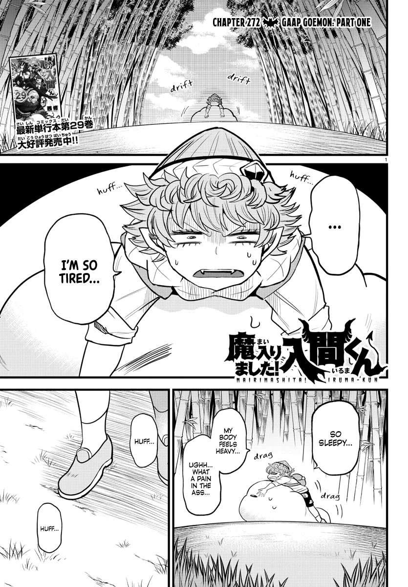 Mairimashita! Iruma-kun Chapter 272 page 1 - Chapter 272: Gaap Goemon: Part 1