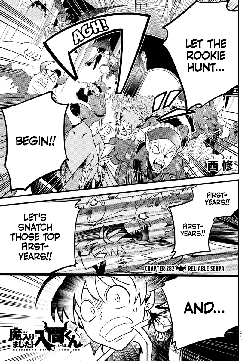Mairimashita! Iruma-kun Chapter 282 page 1 - Chapter 282: Reliable Senpai