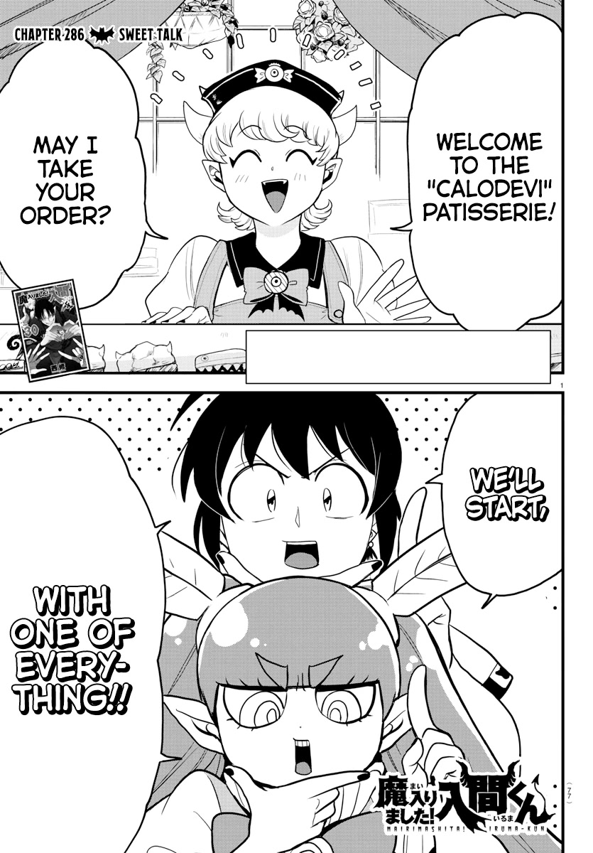 Mairimashita! Iruma-kun Chapter 286 page 1 - Chapter 286: Sweet Talk