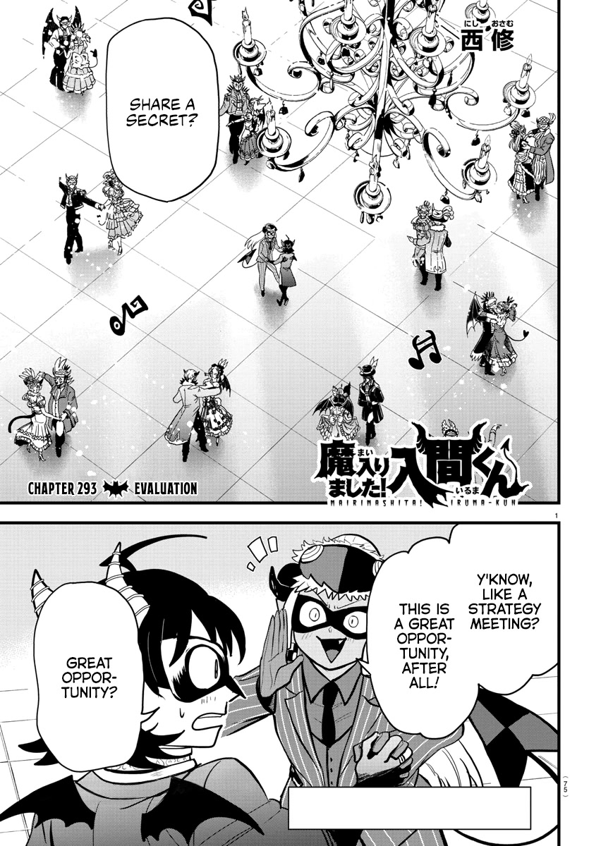 Mairimashita! Iruma-kun Chapter 293 page 1 - Chapter 293: Evaluation
