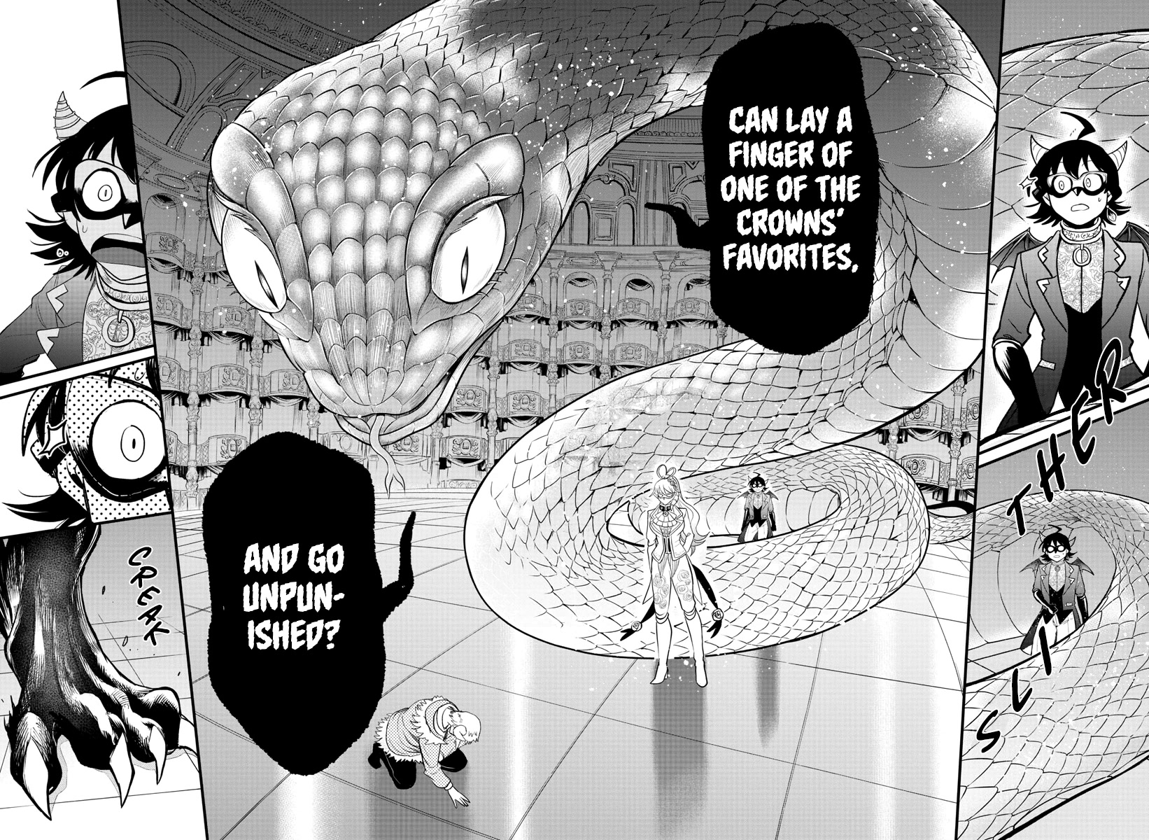 Mairimashita! Iruma-kun Chapter 297 page 10 - Chapter 297: Selfish Snake